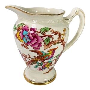 Antique Weatherby Hanley Royal Falcon Ware Creamer / Pitcher